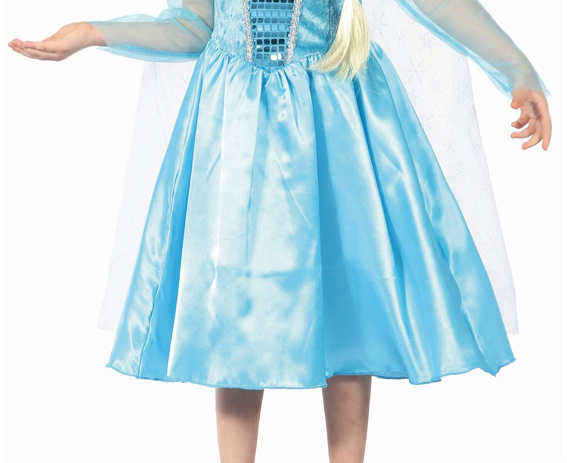 Role play-set for child Blue Princess (dress, hairband), size 92/104 cm